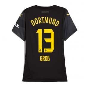 Billiga Borussia Dortmund Pascal Gross #13 Bortatröja Dam 2024-25 Kortärmad